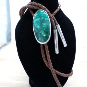 Bolo Tie with Blue Topaz