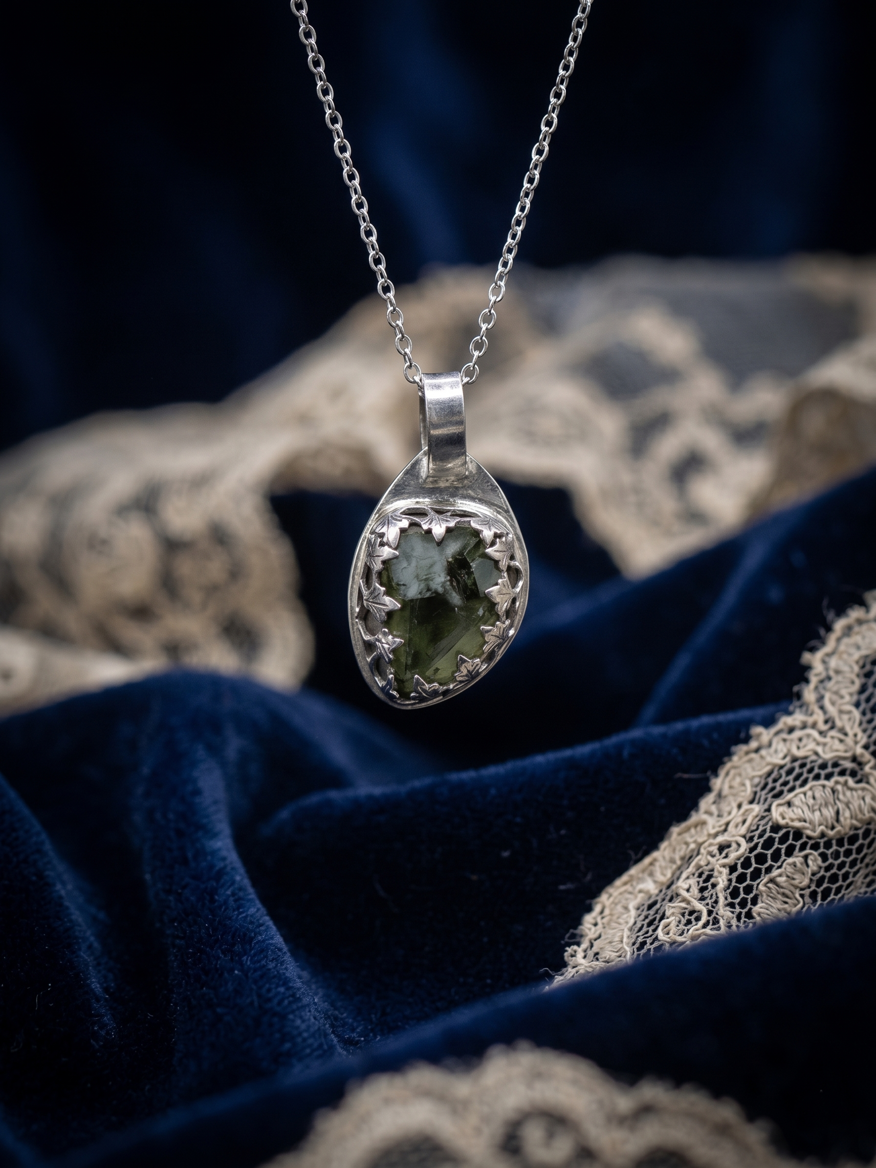 Prehnite Pendant