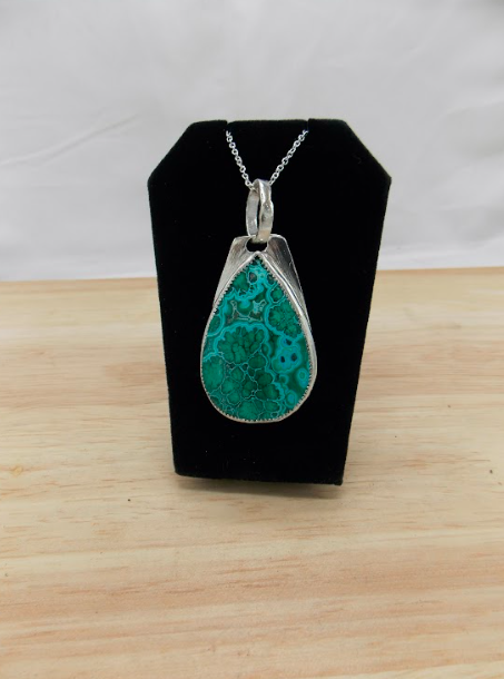 Azurite/Malachite Pendant